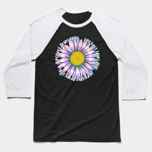 Protect Trans Kids Daisy Baseball T-Shirt